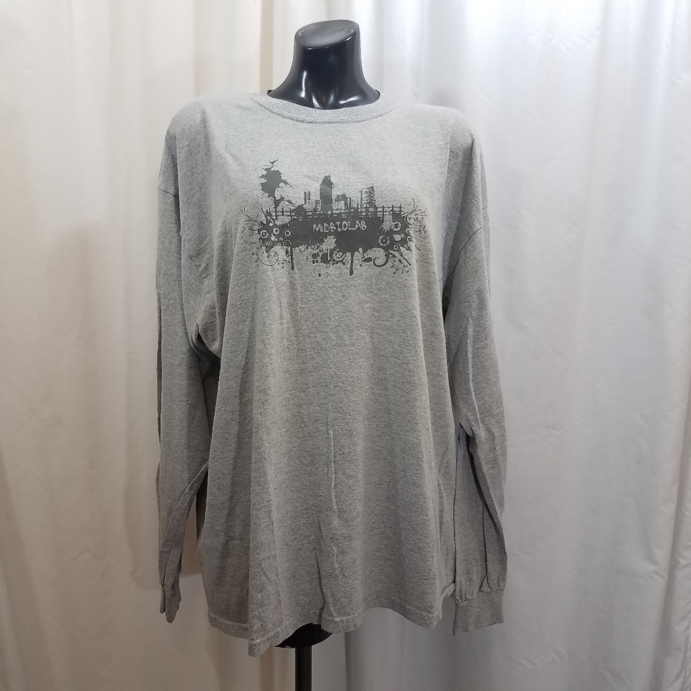 BioLAb Large Front Graphic Tee Shirt